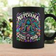 瞑想 Nirvanatate Of Mind ファニーグラフィックtシャツ コーヒーマグ ギフトのアイデア