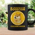 私は面白い暗号通貨のユーモアの前にドージコインに投資しました コーヒーマグ ギフトのアイデア