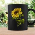 素敵なかわいいヒマワリの植物の花のアートワーク コーヒーマグ ギフトのアイデア