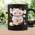 花より団子猫 Cat 猫 メンズ レディース ペット 動物 和風 キャラt コーヒーマグ ギフトのアイデア