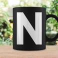英文字 N 大文字 アルファベット モノグラム イニシャル Abc コーヒーマグ ギフトのアイデア