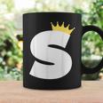 英文字 大文字 アルファベット モノグラム イニシャル キング クイーン クラウン コーヒーマグ ギフトのアイデア