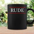 言葉 Rude On It コーヒーマグ ギフトのアイデア