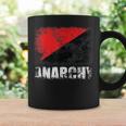 赤黒アナーキーフラッグtシャツ コーヒーマグ ギフトのアイデア