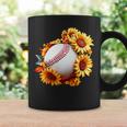野球 面白いtシャツ ベースボール おもしろ ひまわり 花柄 服 ネタ メンズ 野球部 おもしろグッズ 子供 コーヒーマグ ギフトのアイデア