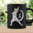 陽気な猫 太極拳ポーズ 格闘技 陰陽バランス コーヒーマグ ギフトのアイデア