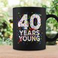 面白 40 Years Young Happy 40Th Birthday シャツ メンズ レディース コーヒーマグ ギフトのアイデア