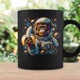 面白い サイケデリック 猿 宇宙飛行士 グラフィック メンズ コーヒーマグ ギフトのアイデア