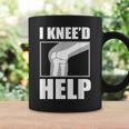 面白いacl膝手術 I Kneed Help 膝半月板ギフト コーヒーマグ ギフトのアイデア
