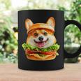 面白いtシャツ コーギー 犬 ハンバーガー メンズ 犬好き グッズ かわいい おもしろ 面白い 服 ネタ コーヒーマグ ギフトのアイデア