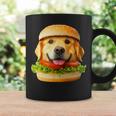 面白いtシャツ ゴールデンレトリバー 犬 ハンバーガー メンズ グッズ かわいい おもしろ 面白い 服 ネタ コーヒーマグ ギフトのアイデア