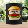 面白いtシャツ シーズー 犬 ハンバーガー メンズ 犬好き グッズ かわいい おもしろ 面白い 服 ネタ コーヒーマグ ギフトのアイデア