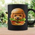 面白いtシャツ トイプードル 犬 ハンバーガー メンズ 犬好き グッズ かわいい おもしろ 面白い 服 ネタ コーヒーマグ ギフトのアイデア