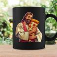 面白いイエスピザ愛好家クリスチャンユーモアtシャツ ピザジョーク コーヒーマグ ギフトのアイデア