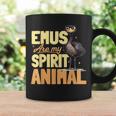 面白いエミューアニマルemus Are Mypiritアニマル。 コーヒーマグ ギフトのアイデア