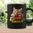 面白いファーストフードハンバーガー愛好家猫猫愛好家 Britishhorthair Burger Cat Food コーヒーマグ ギフトのアイデア