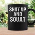 黙ってスクワット コーヒーマグ ギフトのアイデア