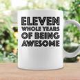 11歳の誕生日シャツギフト年齢11歳男の子女の子 コーヒーマグ ギフトのアイデア