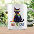 Ally Cat Lgbtゲイプライド月間2025レインボー平等権 コーヒーマグ ギフトのアイデア