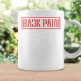 Back Pain In This Area On The Back コーヒーマグ ギフトのアイデア