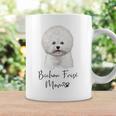 Bichon Frisé Dog Mom ビションフリーゼママかわいい子犬犬の所有者ビションフリーゼ犬 コーヒーマグ ギフトのアイデア