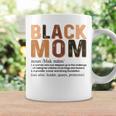 Black Mom Definition Afro African American Mom Mother's Day Coffee Mug Gifts ideas