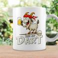 Bock Auf Dart ヤギとビールジョッキ 面白いダーツプレーヤー コーヒーマグ ギフトのアイデア