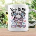 Bruh It's My 7Th Birthday レトロ キッズ 7歳 誕生日 女の子 長袖tシャツ コーヒーマグ ギフトのアイデア