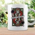 Carte De Jeu Rétro Roi De La Table De Tennis De Table Tasse Idées cadeaux