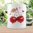 Cerezas Coquette Chica Aesthetic Taza de café Ideas de regalos