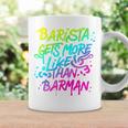 Cool Barista Gets More Likes Than Barman、バリスタ、バーマンより 長袖tシャツ コーヒーマグ ギフトのアイデア