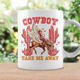 Cowboy Take Me Away ウエスタンバレンタインデー 長袖tシャツ コーヒーマグ ギフトのアイデア