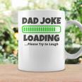 Dad Joke Loading Please Try To Laugh 面白い父の日 長袖tシャツ コーヒーマグ ギフトのアイデア