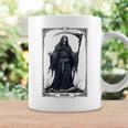 Death Tarot Card 13 Craft Gothic Reaper Aesthetic コーヒーマグ ギフトのアイデア
