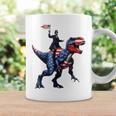 Dino Abraham Lincoln 4Th Of July Boys American Flag コーヒーマグ ギフトのアイデア