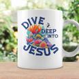 Dive Deep Into Jesus Vbs Christian Scuba Diving Underwater Coffee Mug Gifts ideas