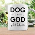 Dog Is Godpelled Backwards-面白い犬の言葉 コーヒーマグ ギフトのアイデア