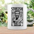 Estoicismo Filosofía Divertida Marco Aureliointage Anuncio Estoico Taza de café Ideas de regalos