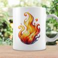 Fire Element Flameのグラフィックアート。あらゆる年齢の方に。 コーヒーマグ ギフトのアイデア
