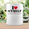 I Love Myself I Heart Myself コーヒーマグ ギフトのアイデア