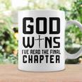 God Wins I 'Ve Read The Final Chapter Christian Faithin God コーヒーマグ ギフトのアイデア