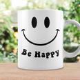 Be Happy Groovy スマイルフェイス かわいい ハッピーピース スマイルフェイス コーヒーマグ ギフトのアイデア