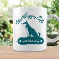 The Happy Life Withhiba Dog かわいい柴犬 黒柴 赤柴 コーヒーマグ ギフトのアイデア