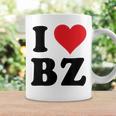 I Heart Bz イニシャル I Love BZ 姓 B Z コーヒーマグ ギフトのアイデア