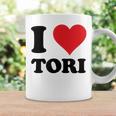 I Heart Tori ファーストネーム I Love パーソナライズ コーヒーマグ ギフトのアイデア