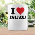 I Heart いすゞ ファーストネーム I Love パーソナライズ コーヒーマグ ギフトのアイデア