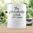 The Homebody Club 面白い 内向的 ホームライフ ママ レトロ コーヒーマグ ギフトのアイデア
