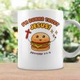 I'm Bunna Trust Jesus 箴言 クリスチャンハンバーガーしゃれ コーヒーマグ ギフトのアイデア