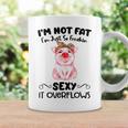I'm Not Fat シャツ コーヒーマグ ギフトのアイデア