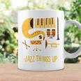 Jazz Things Up ヴィンテージジャズミュージック コーヒーマグ ギフトのアイデア